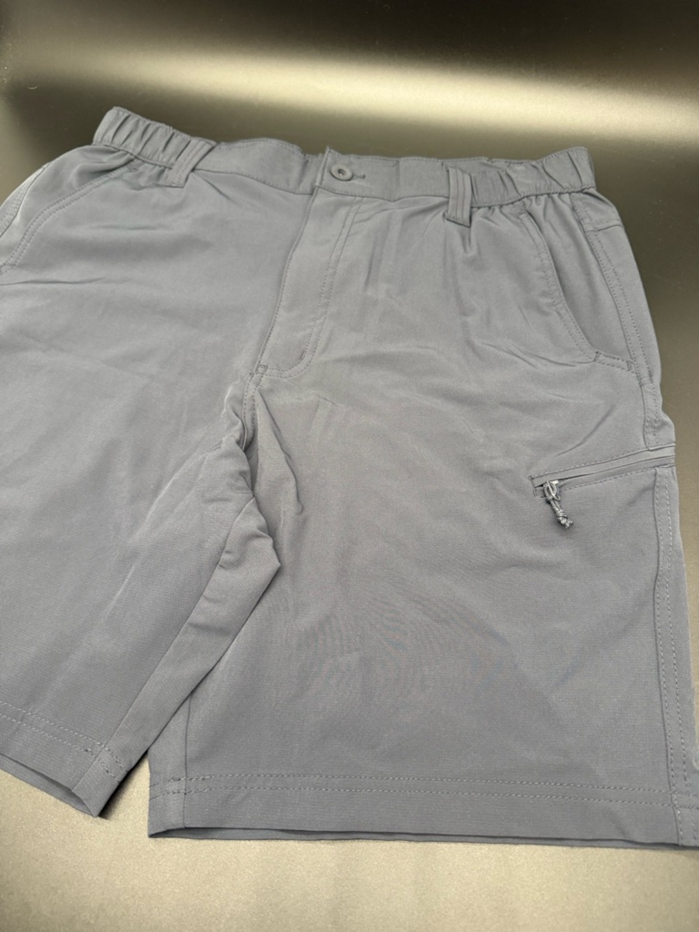 Weatherproof Vintage Men's Blue/Gray Hybrid Shorts Size 34